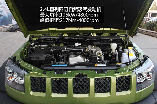 預售20萬/配分時四驅 到店實拍北汽BJ40