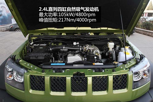 預售20萬/配分時四驅 到店實拍北汽BJ40