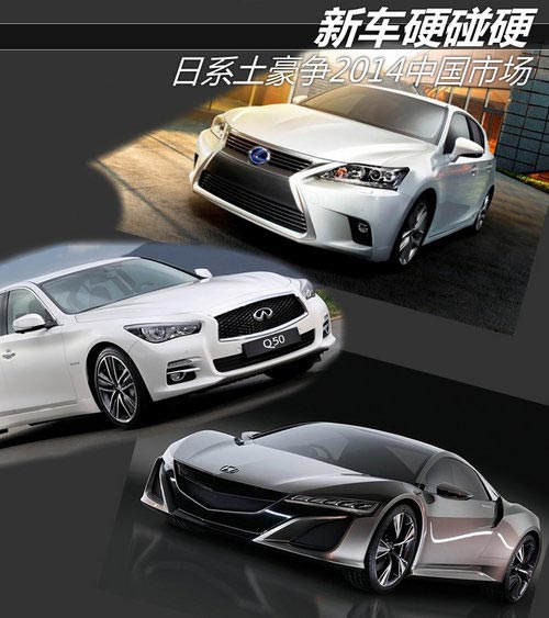 新車布局硬碰硬 日系土豪爭2014中國市場