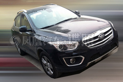 新增1.8T動力系統 新款奔騰X80諜照曝光