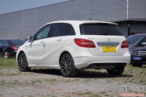 奔馳 B級 實拍 外觀 圖片