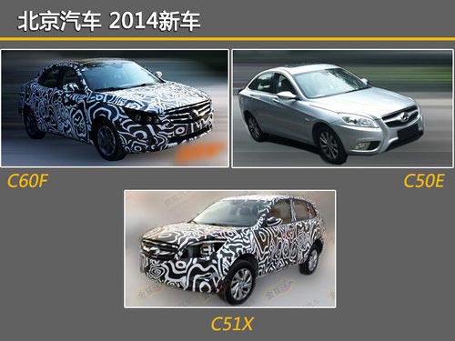 SUV占多數 2014年六大汽車國企新車規劃