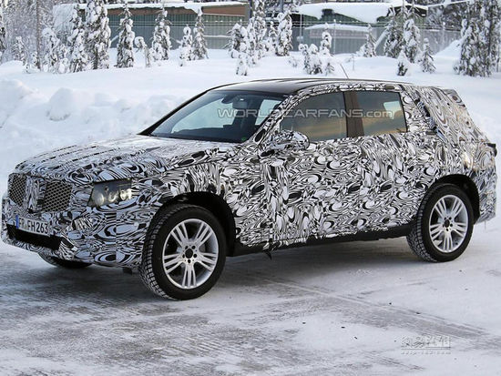 軸距增長/年底發布 奔馳全新GLK諜照曝光