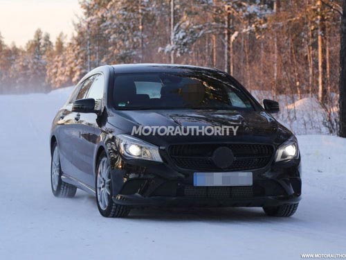 新款奔馳CLA獵裝版諜照 老平臺最后一款