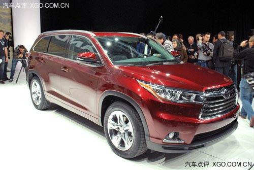 2013紐約車展 豐田全新漢蘭達(dá)全球首發(fā)
