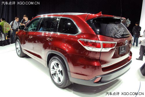 2013紐約車展 豐田全新漢蘭達(dá)全球首發(fā)