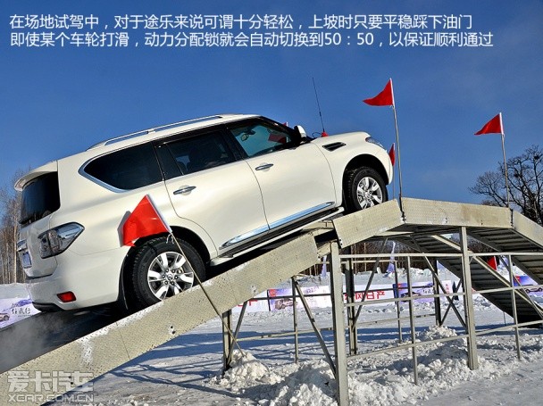 日產(chǎn)途樂冰雪試駕