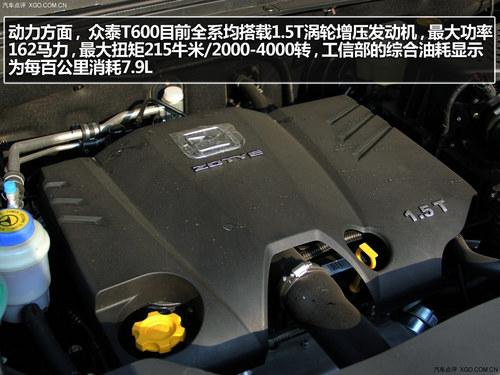 入門級的誘惑 實拍眾泰T600 手動精英型