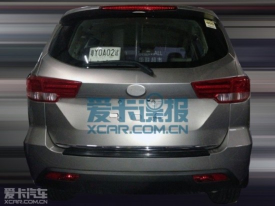 福迪全新SUV 諜照