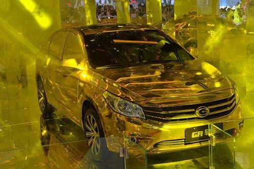廣汽吉奧首款轎車GA發布