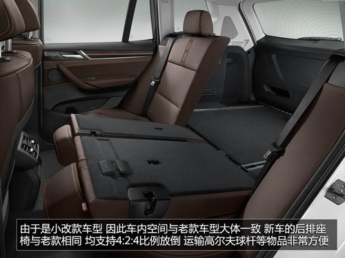 增加設計套裝/后輪驅動 新款寶馬X3解析