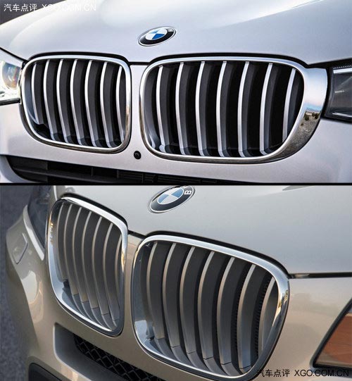 不只是帥一點 寶馬新老款X3官圖對比