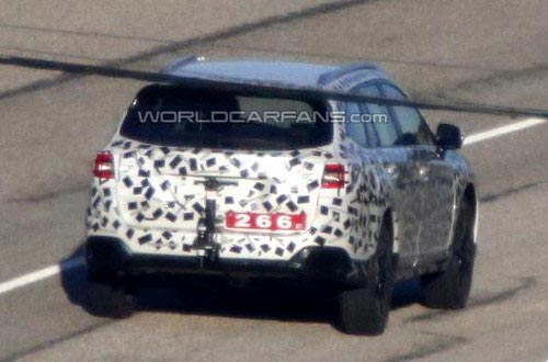 細節有所改動 斯巴魯全新傲虎將4月亮相