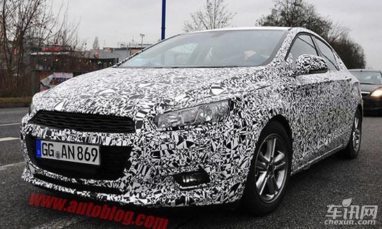全新科魯茲路試諜照 有望2015年正式發(fā)布