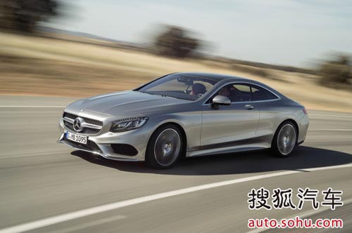 奔馳S Coupe官圖發布 外觀流暢/內飾奢華