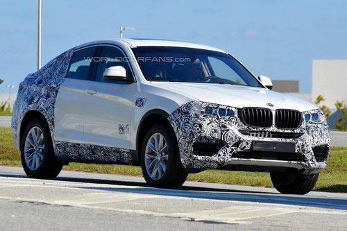 于北美車展亮相 寶馬X4輕偽裝照曝光