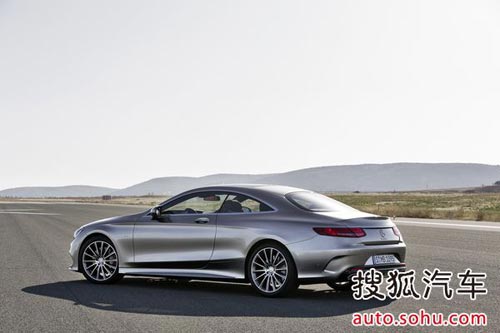 奔馳S Coupe官圖發布 外觀流暢/內飾奢華