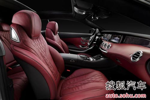 奔馳S Coupe官圖發布 外觀流暢/內飾奢華