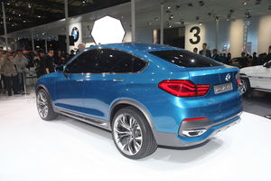 寶馬X4概念車上海車展實拍