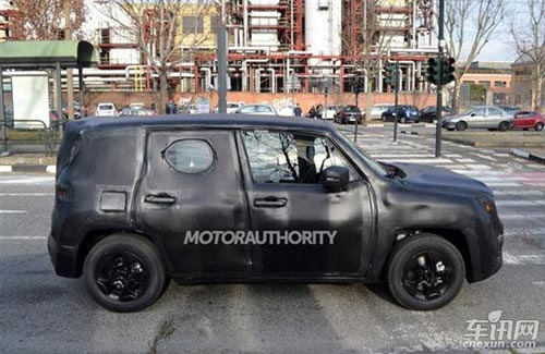 Jeep小型SUV路試諜照 有望日內瓦車展亮相