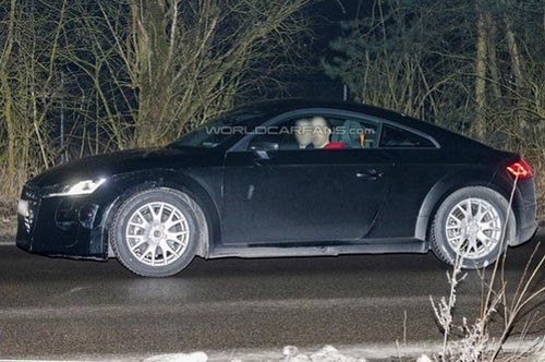 日內(nèi)瓦車展亮相 新款?yuàn)W迪TT諜照再曝光