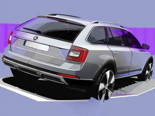 或引進(jìn)國(guó)內(nèi) 曝斯柯達(dá)明銳跨界版假想圖