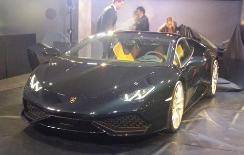 特殊涂裝 蘭博基尼Huracan亮相私人聚會(huì)