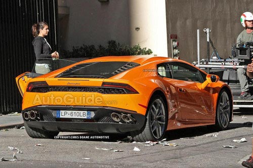 特殊涂裝 蘭博基尼Huracan亮相私人聚會(huì)