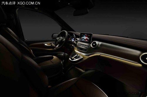 奔馳V級(jí)內(nèi)飾官圖