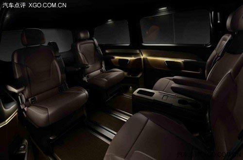 奔馳V級(jí)內(nèi)飾官圖