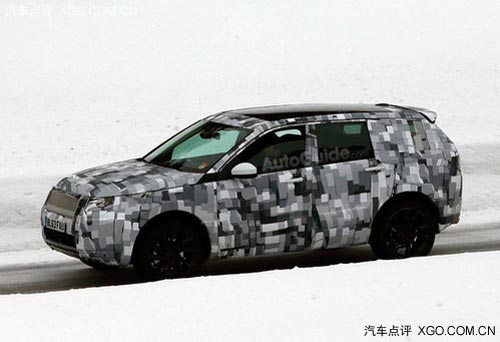 借鑒極光設計元素 路虎全新神行者諜照