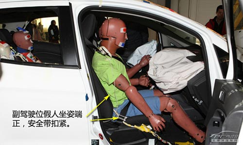 長安福特翼搏C-NCAP碰撞測試結果出爐