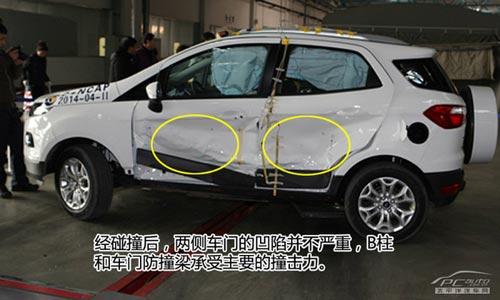 長安福特翼搏C-NCAP碰撞測試結果出爐