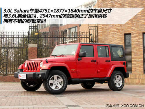 大幅降低越野門檻 實拍Jeep牧馬人3.0L