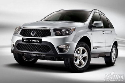 雙龍新款愛騰3月初上市 前臉變化/動力升級