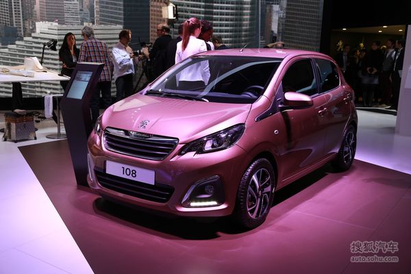 標(biāo)致108日內(nèi)瓦車展實(shí)拍