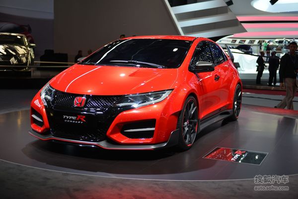本田思域Type-R概念車日內(nèi)瓦車展實(shí)拍