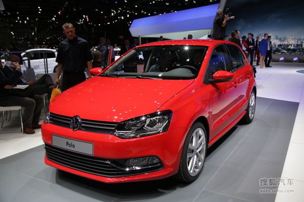大眾全新Polo日內(nèi)瓦車展實(shí)拍