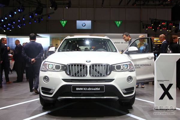 寶馬X3日內(nèi)瓦車展實(shí)拍
