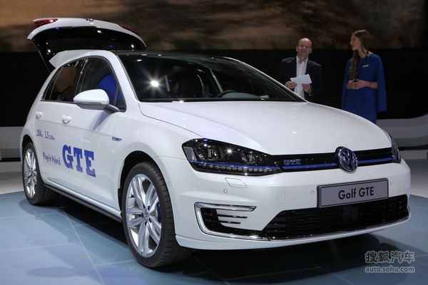 大眾Golf GTE日內(nèi)瓦車展實(shí)拍