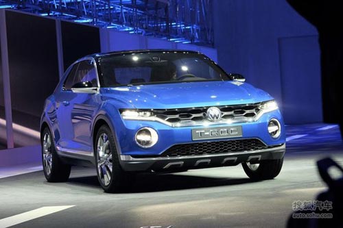 大眾T-ROC概念車日內瓦車展實拍
