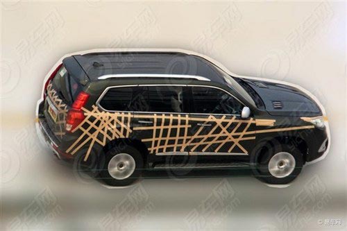 預計今年年內亮相 哈弗H9諜照再曝光