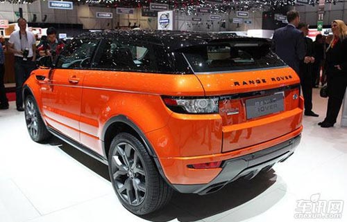 全新攬勝極光特別版車型 日內瓦車展亮相