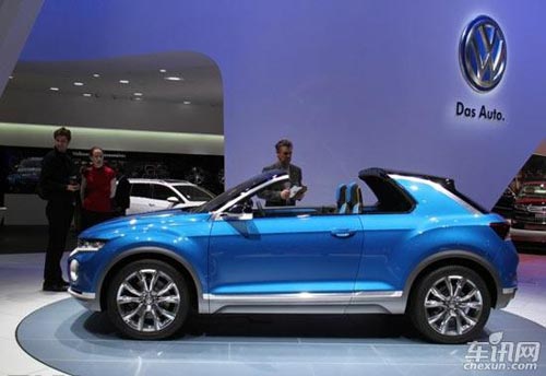 大眾T-ROC SUV概念車 日內瓦首發/有望量產