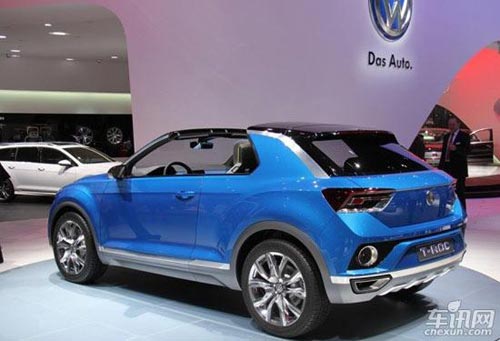 大眾T-ROC SUV概念車 日內瓦首發/有望量產