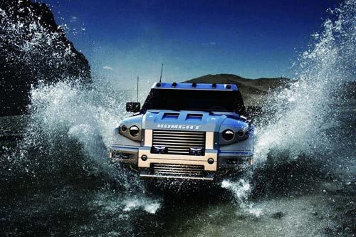 另類和平天使 天價(jià)防彈SUV/裝甲車/警車!