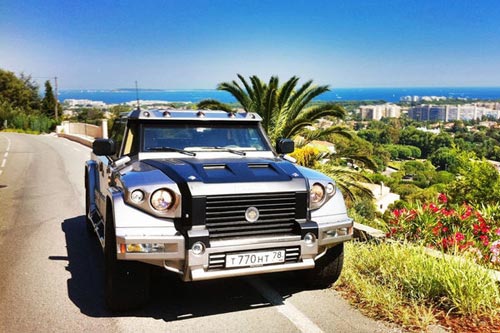 另類和平天使 天價(jià)防彈SUV/裝甲車/警車!