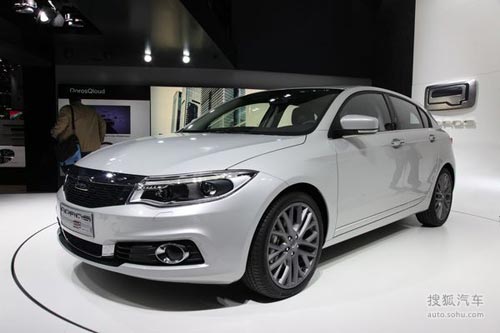 觀致3兩廂版日內瓦車展實拍