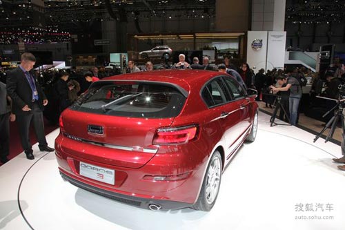 觀致3兩廂版日內瓦車展實拍