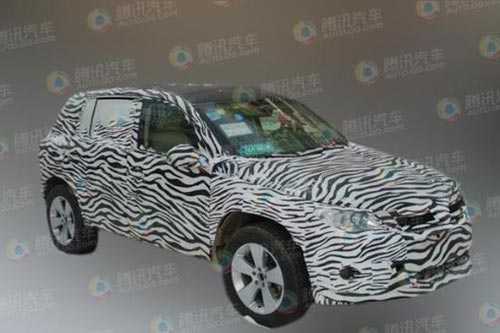 福田全新城市SUV諜照曝光 形似大眾途觀